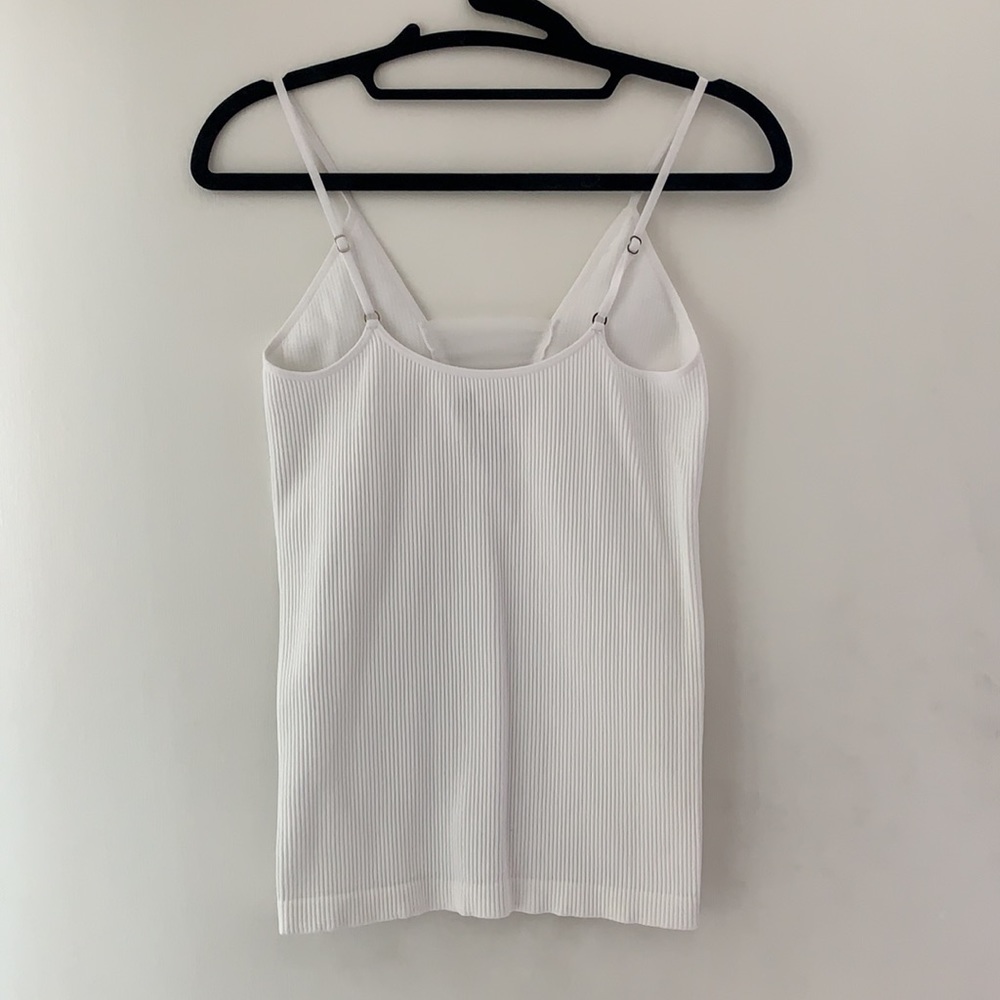 Free People Ribbed White Tank - Picture 2 of 4